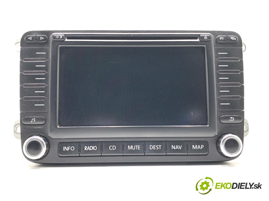 VW TOURAN nadwozie wielkoprzestrzenne (MPV) 2005 103 kW 2.0 TDI 1968 RADIO 1K0035198A (Audio zariadenie)