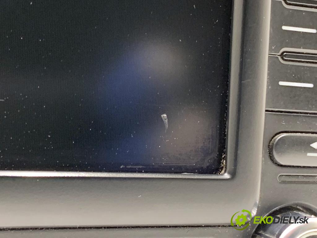 VW TOURAN nadwozie wielkoprzestrzenne (MPV) 2005 103 kW 2.0 TDI 1968 RADIO 1K0035198A (Audio zariadenie)