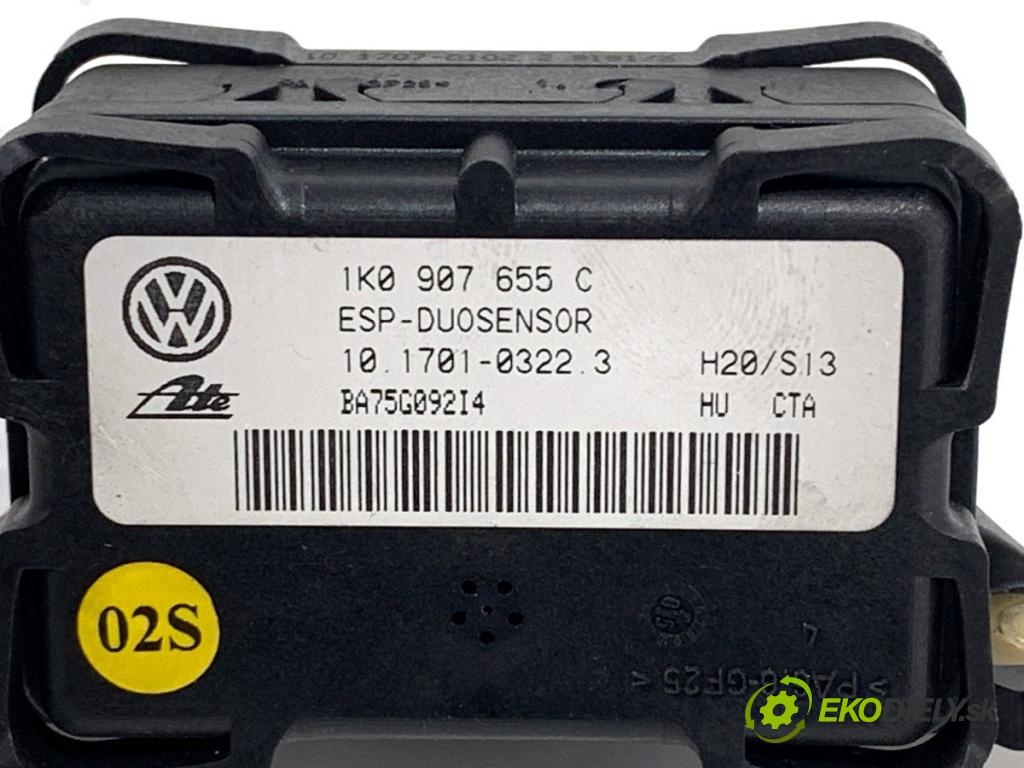 VW TOURAN nadwozie wielkoprzestrzenne (MPV) 2005 103 kW 2.0 TDI 1968 snímač ESP 1K0907655C
