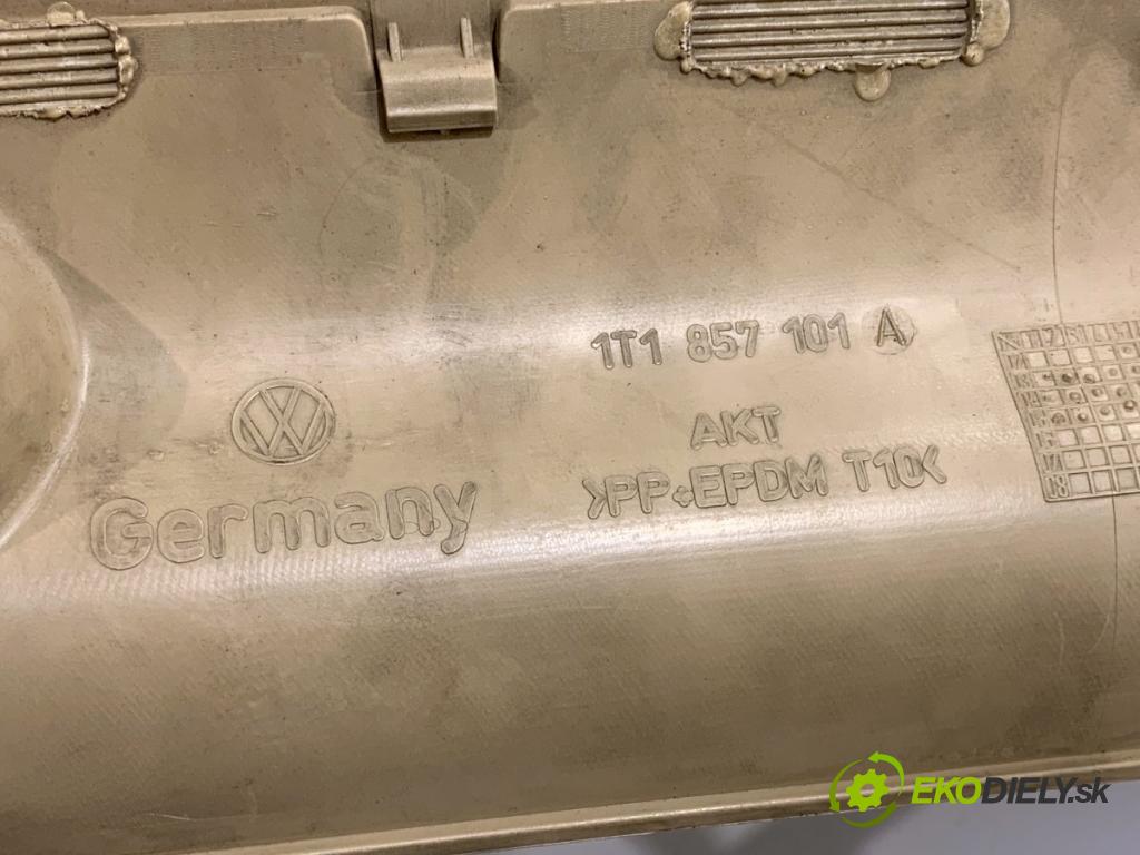 VW TOURAN nadwozie wielkoprzestrzenne (MPV) 2005 103 kW 2.0 TDI 1968 Priehradka, kastlík spolujazdca 1T1857101A (Priehradka (kastlík))