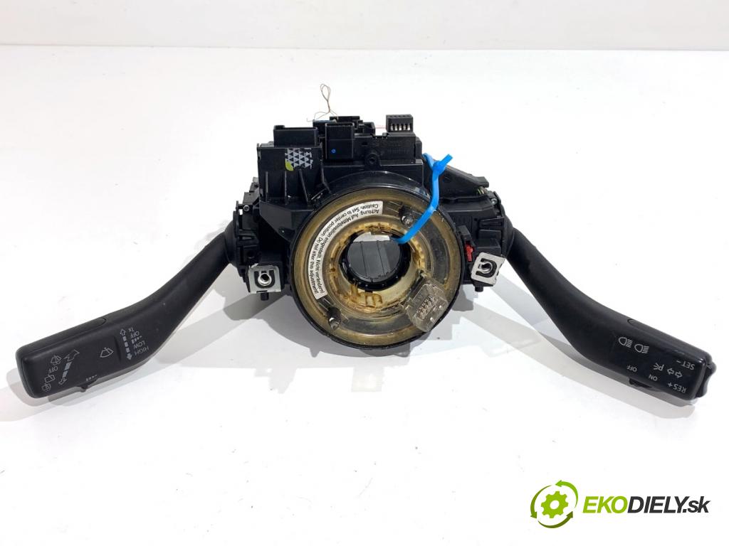 VW TOURAN nadwozie wielkoprzestrzenne (MPV) 2005 103 kW 2.0 TDI 1968 Prepínač kombinovaný 1K0953513A (Prepínacie páčky pod volantom)