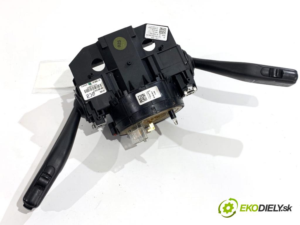 VW TOURAN nadwozie wielkoprzestrzenne (MPV) 2005 103 kW 2.0 TDI 1968 Prepínač kombinovaný 1K0953513A (Prepínacie páčky pod volantom)