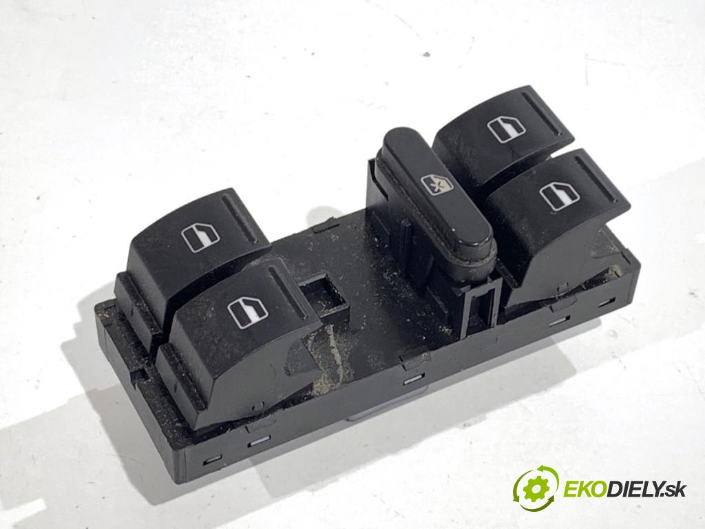 VW TOURAN nadwozie wielkoprzestrzenne (MPV) 2005 103 kW 2.0 TDI 1968 Prepínač okien  (Prepínacie páčky pod volantom)