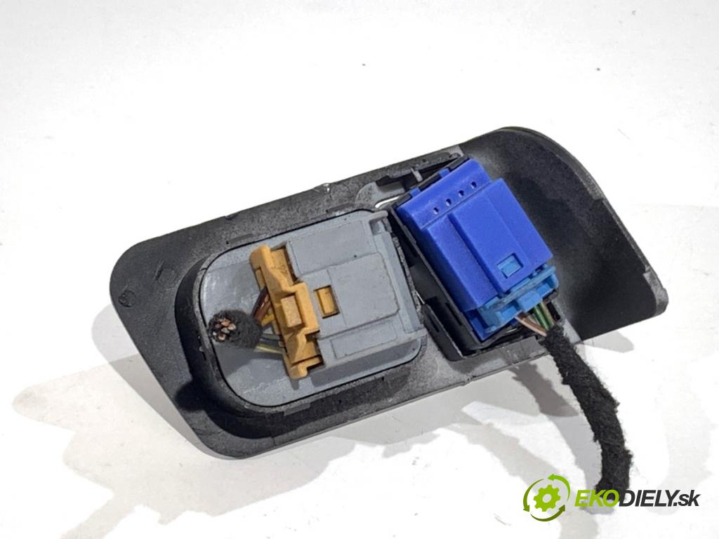 VW TOURAN nadwozie wielkoprzestrzenne (MPV) 2005 103 kW 2.0 TDI 1968 Prepínač nastavenia spätných zrkadiel  (Prepínacie páčky pod volantom)