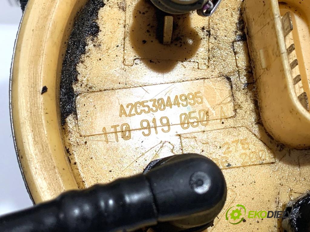 VW TOURAN nadwozie wielkoprzestrzenne (MPV) 2005 103 kW 2.0 TDI 1968 pumpa paliva 1T0919050A