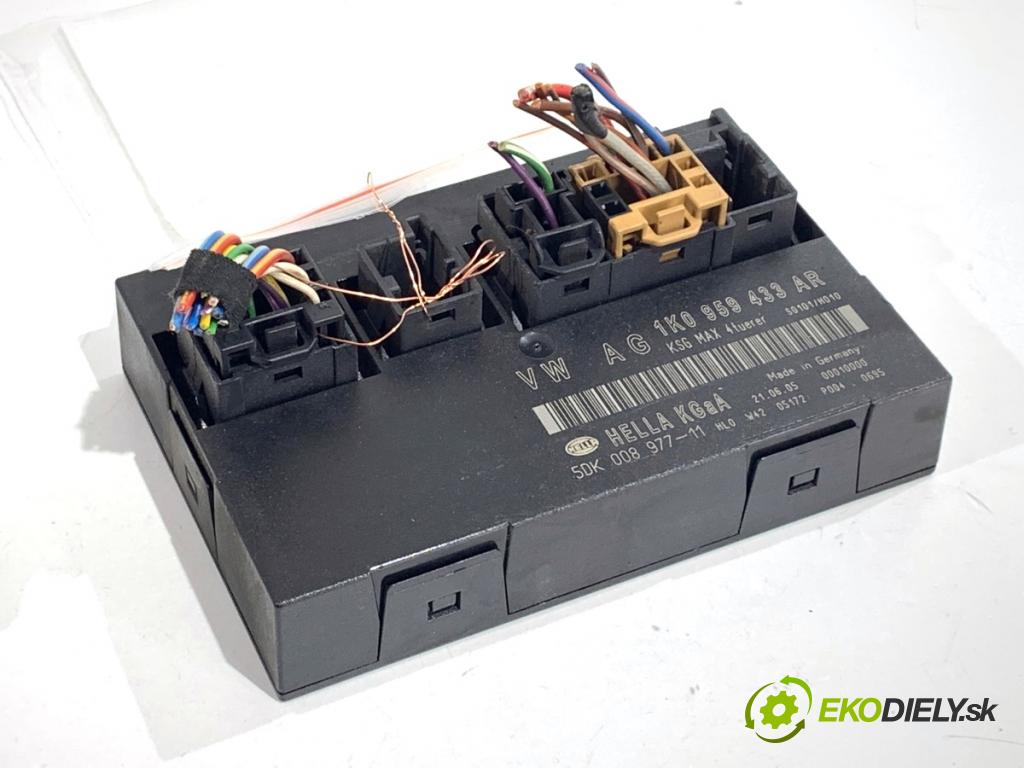 VW TOURAN nadwozie wielkoprzestrzenne (MPV) 2005 103 kW 2.0 TDI 1968 Modul komfortu 1K0959433AR (Modul komfortu)