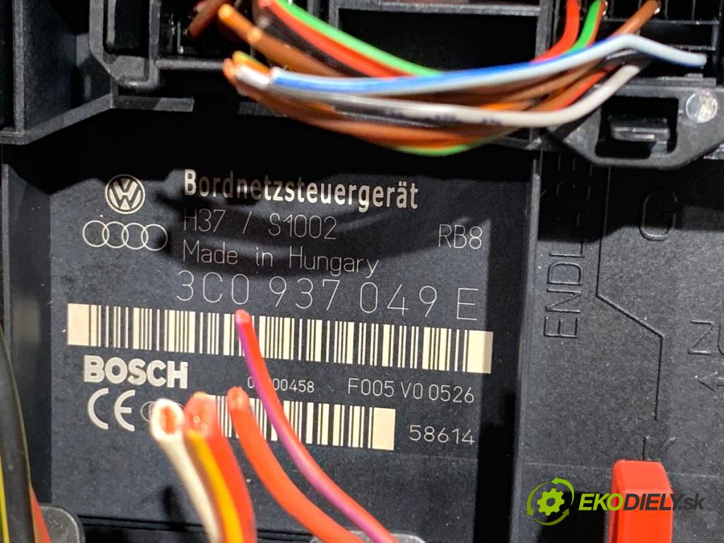 VW TOURAN nadwozie wielkoprzestrzenne (MPV) 2005 103 kW 2.0 TDI 1968 modul BORDNETZ 3C0937049E (Řídící jednotka ostatní)