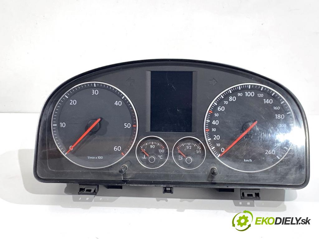 VW TOURAN nadwozie wielkoprzestrzenne (MPV) 2005 103 kW 2.0 TDI 1968 Prístrojovka 1T0920872A (Prístrojová doska)