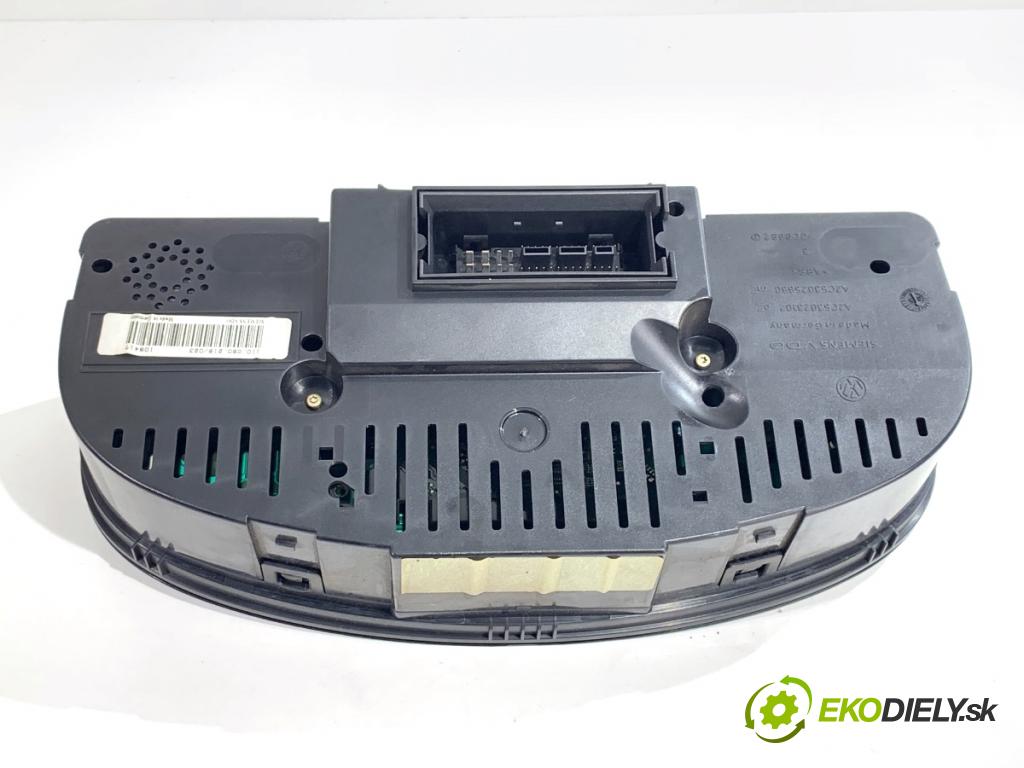 VW TOURAN nadwozie wielkoprzestrzenne (MPV) 2005 103 kW 2.0 TDI 1968 Prístrojovka 1T0920872A (Prístrojová doska)