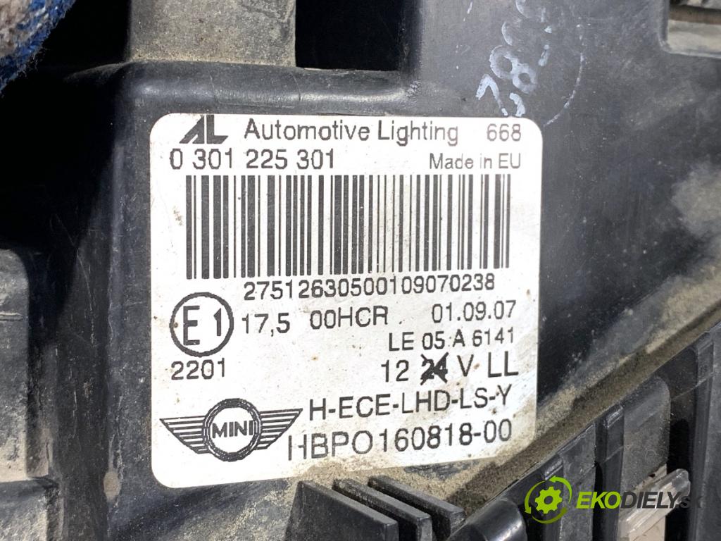 MINI R56 liftback 2007 88 kW Cooper 1598 Svetlomet ľavy predný 0301225301