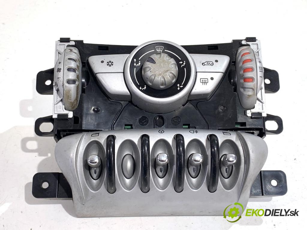 MINI R56 liftback 2007 88 kW Cooper 1598 Panel ovládania kúrenia 3452257 (Prepínacie páčky pod volantom)