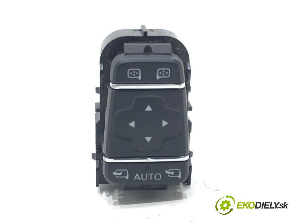 RENAULT CAPTUR I liftback 2018 81 kW 1.5 dCi 110 1461 Prepínač nastavenia spätných zrkadiel 255702886R (Prepínacie páčky pod volantom)