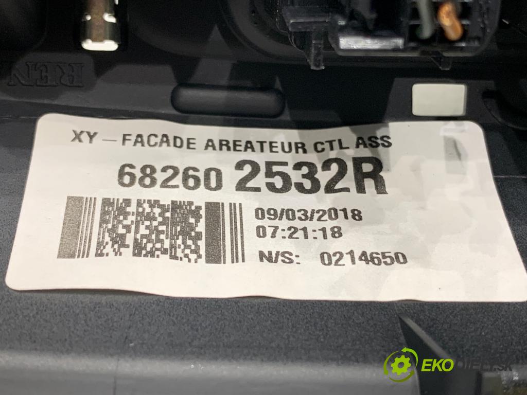 RENAULT CAPTUR I liftback 2018 81 kW 1.5 dCi 110 1461 Mriežky kúrenia predný 682602532R