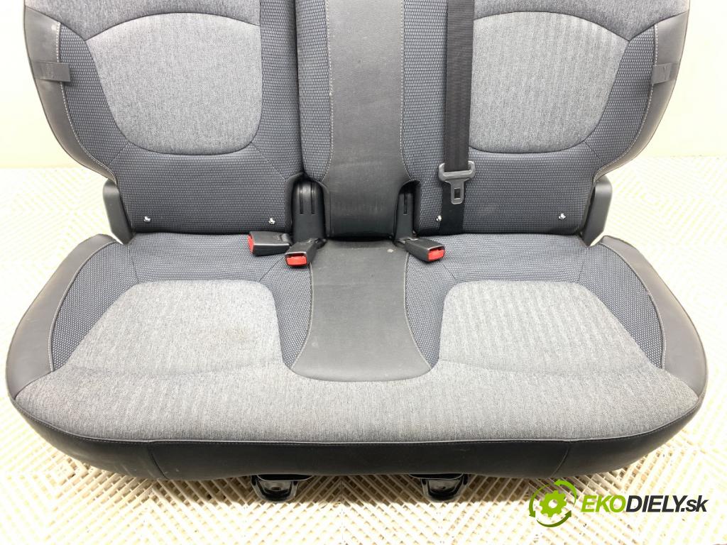 RENAULT CAPTUR I liftback 2018 81 kW 1.5 dCi 110 1461 Sedadlo druhý rad