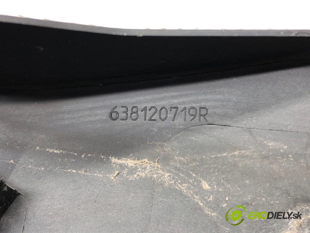 RENAULT CAPTUR I liftback 2018 81 kW 1.5 dCi 110 1461 lišta blatníka přední část pravá 638120719R