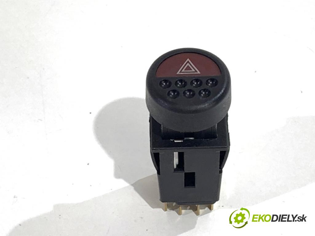 LIGIER XTOO liftback 2006 4 kW 0.5 505 Spínač svetiel výstražných (núdzových)  (Prepínacie páčky pod volantom)