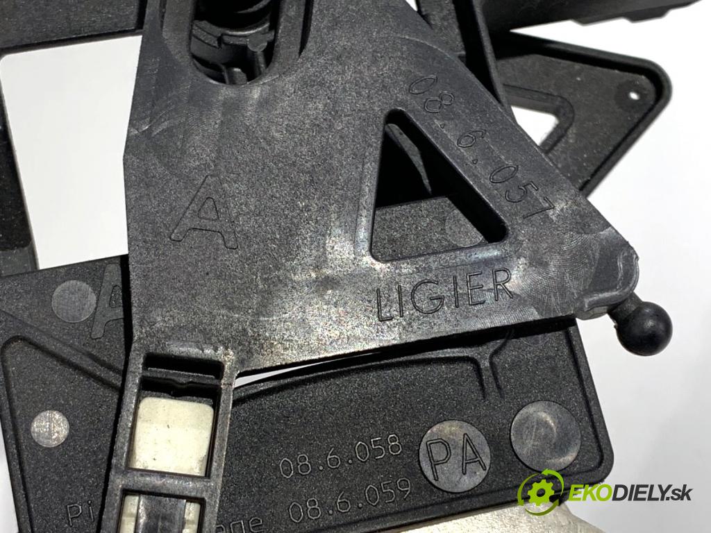LIGIER XTOO liftback 2006 4 kW 0.5 505 Panel ovládaní topení 086056 (Páčky pod volantem)