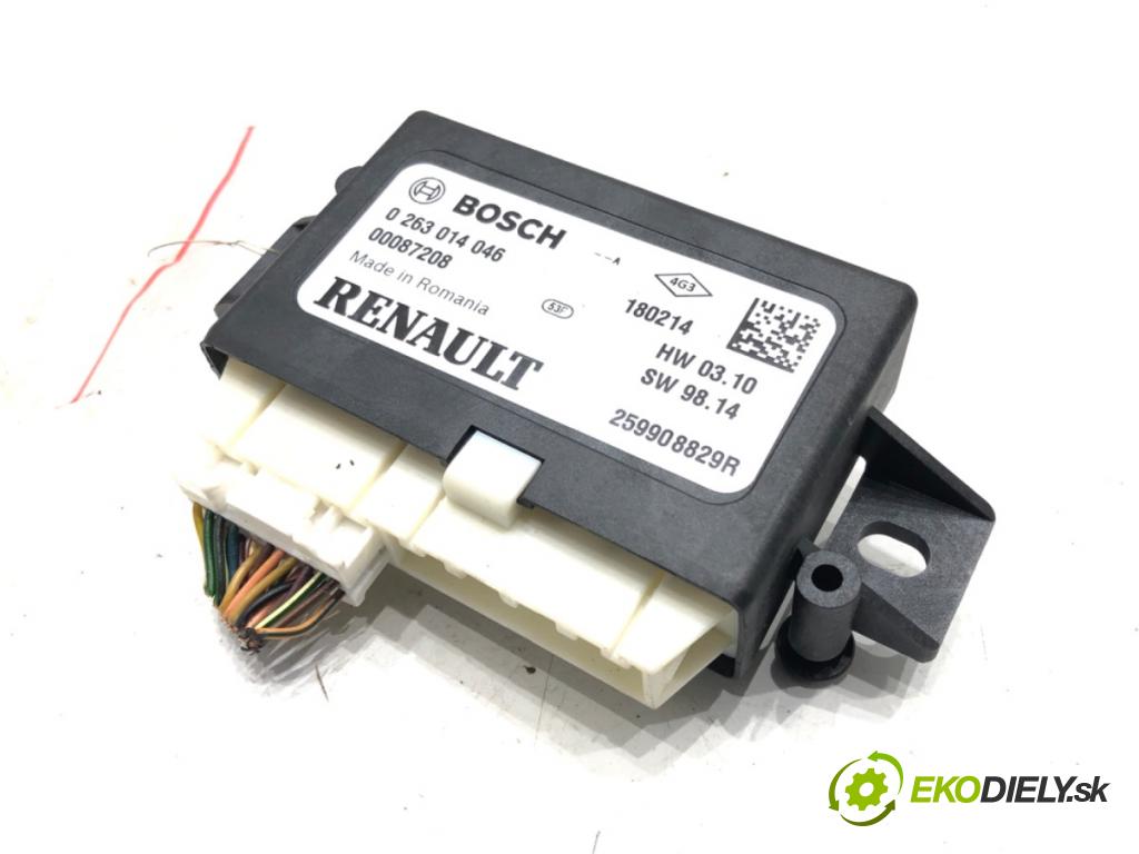 RENAULT CAPTUR I liftback 2018 81 kW 1.5 dCi 110 1461 Modul PDC 259908829R (Riadiaca jednotka ostatné)