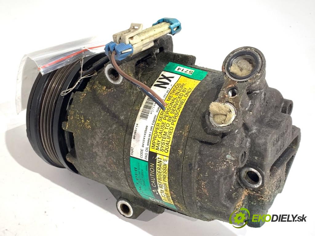 OPEL MERIVA A nadwozie wielkoprzestrzenne (MPV) 2004 92 kW 1.8 (E75) 1796 Kompresor klimatizácie 09165714 (Kompresor klimatizácie)