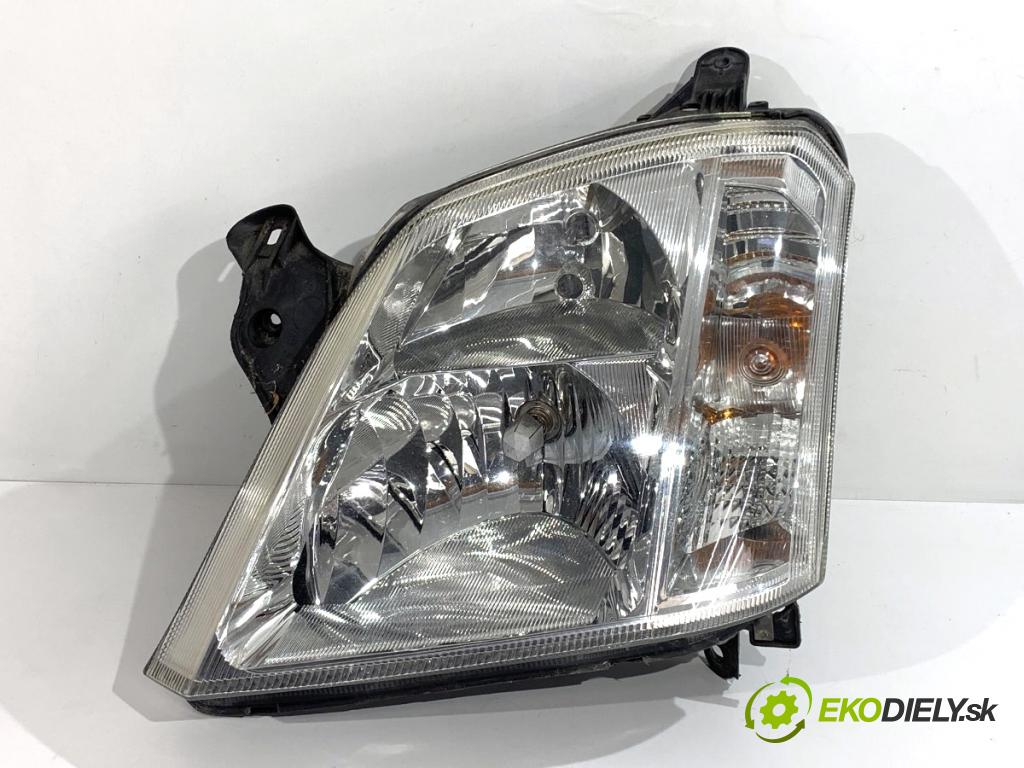 OPEL MERIVA A nadwozie wielkoprzestrzenne (MPV) 2004 92 kW 1.8 (E75) 1796 Svetlomet ľavy predný 93321052