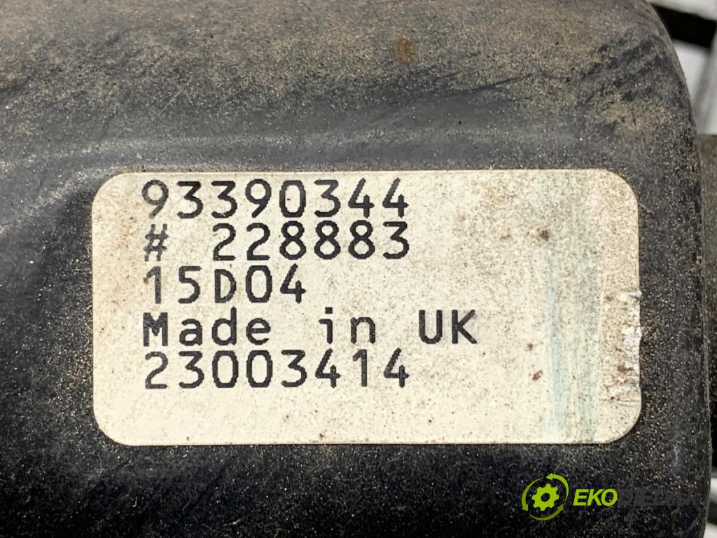 OPEL MERIVA A nadwozie wielkoprzestrzenne (MPV) 2004 92 kW 1.8 (E75) 1796 Mechanizmus stieračov predný 93390344 (Motorček stieračov predný)