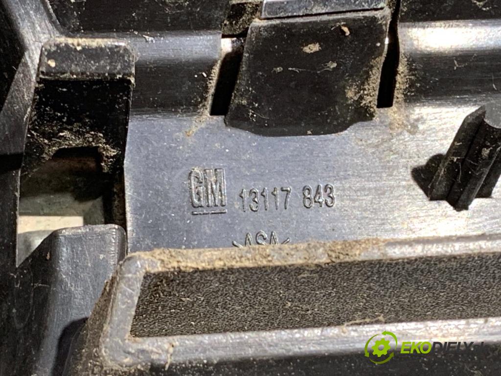 OPEL MERIVA A nadwozie wielkoprzestrzenne (MPV) 2004 92 kW 1.8 (E75) 1796 mřížka maska 13117843 (Přední mřížka (maska chladiče))