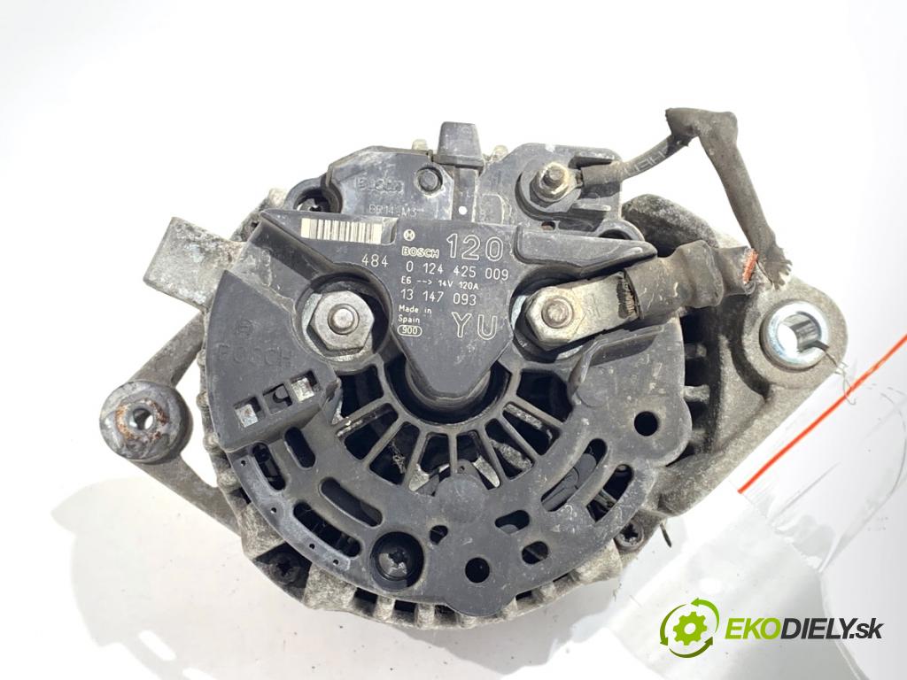 OPEL MERIVA A nadwozie wielkoprzestrzenne (MPV) 2004 92 kW 1.8 (E75) 1796 Alternátor 13147093 (Alternátor)