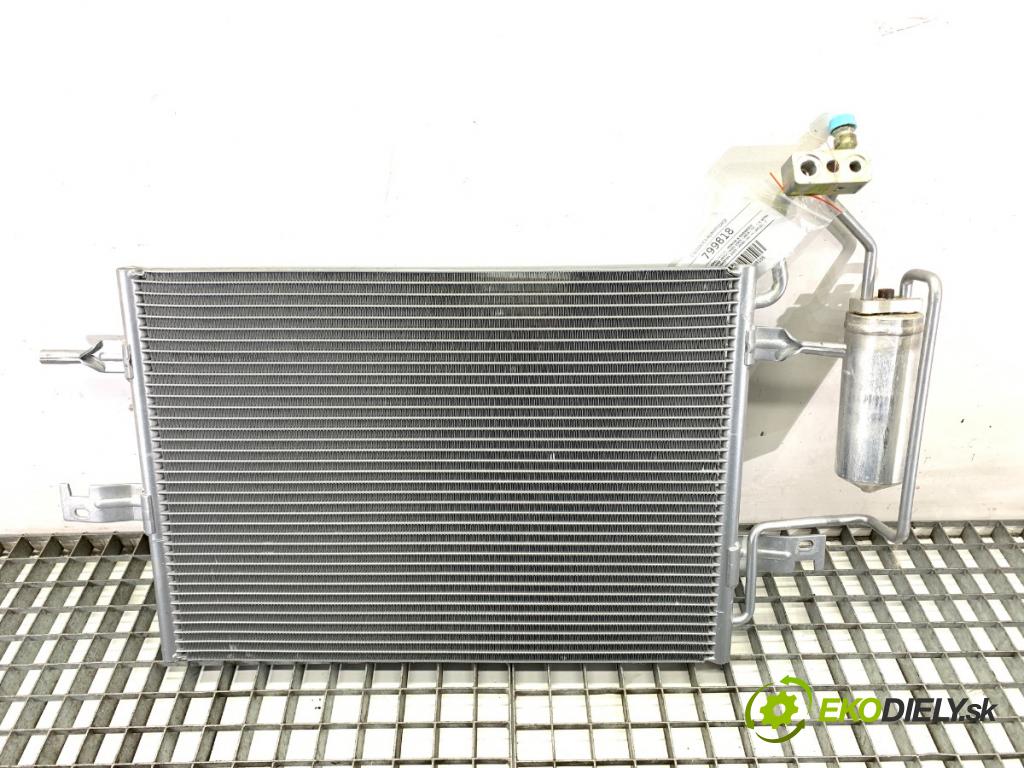 OPEL MERIVA A nadwozie wielkoprzestrzenne (MPV) 2004 92 kW 1.8 (E75) 1796 chladič klimatizace  (Chladič klimatizace)