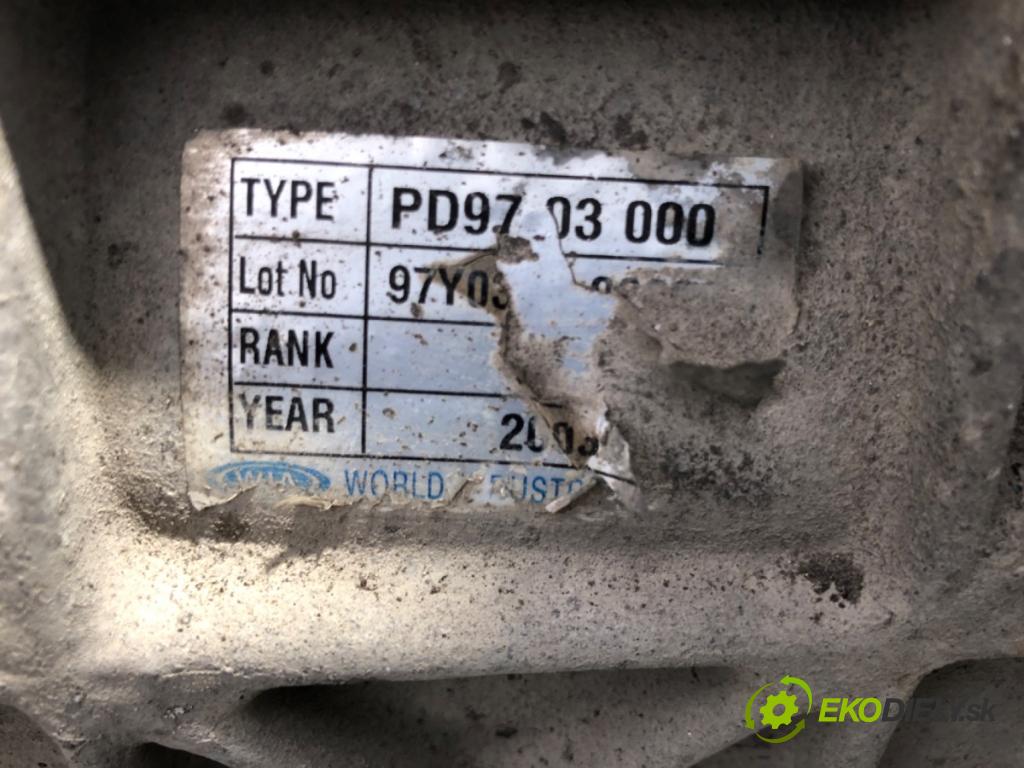 DAEWOO LUBLIN II Platforma / podwozie 2004 66 kW 2.4 TD (3354) 2417 Prevodovka PD9703000 (Prevodovka)