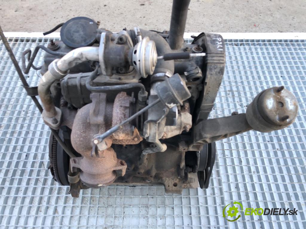 VW TRANSPORTER T4 Autobus 1998 50 kW 1.9 TD 1896 motor KOMPLETNÍ: ABL