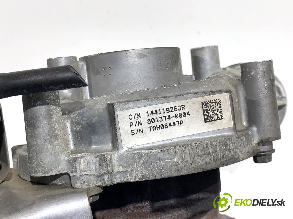 RENAULT KANGOO II nadwozie wielkoprzestrzenne (MPV) 2016 55 kW 1.5 dCi 75 (KW07, KW10, KW04) 1461 Turbodúchadlo,turbo 8201164371 (Turbodúchadlo (kompletné))