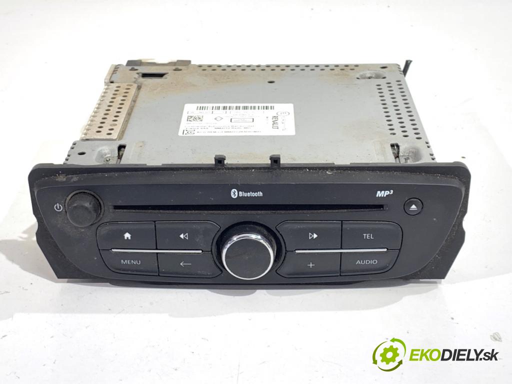 RENAULT KANGOO II nadwozie wielkoprzestrzenne (MPV) 2016 55 kW 1.5 dCi 75 (KW07, KW10, KW04) 1461 RADIO 281159520R (Audio zariadenie)