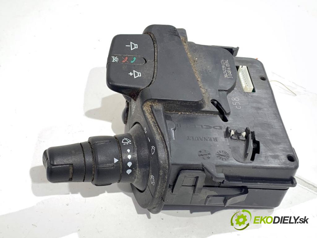 RENAULT KANGOO II nadwozie wielkoprzestrzenne (MPV) 2016 55 kW 1.5 dCi 75 (KW07, KW10, KW04) 1461 Prepínač stieračov 28474729 (Prepínacie páčky pod volantom)