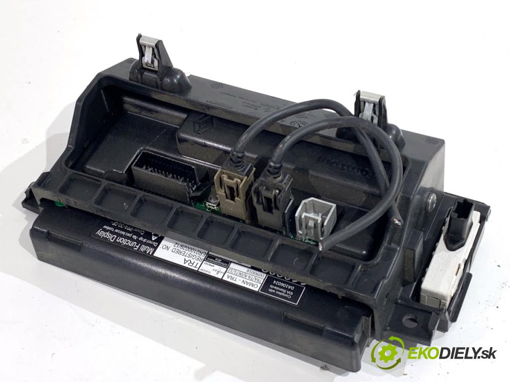 RENAULT KANGOO II nadwozie wielkoprzestrzenne (MPV) 2016 55 kW 1.5 dCi 75 (KW07, KW10, KW04) 1461 Dislpej 259158357R (Prístrojová doska)