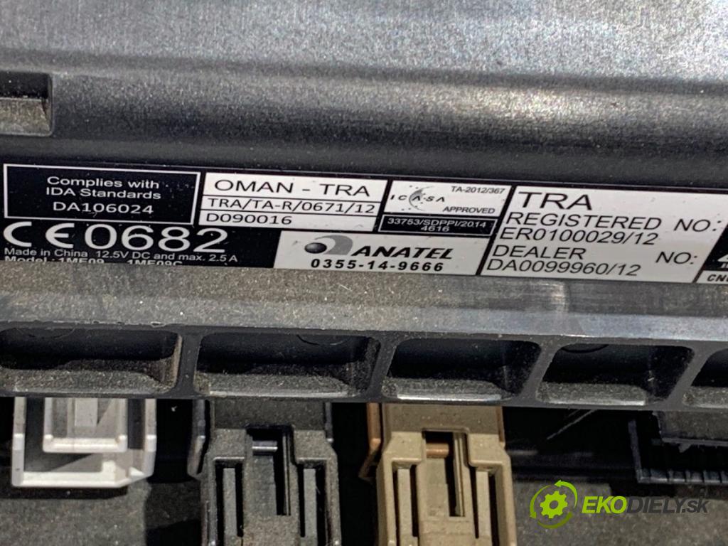 RENAULT KANGOO II nadwozie wielkoprzestrzenne (MPV) 2016 55 kW 1.5 dCi 75 (KW07, KW10, KW04) 1461 Dislpej 259158357R (Prístrojová doska)