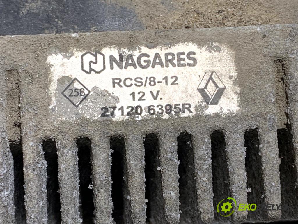 RENAULT KANGOO II nadwozie wielkoprzestrzenne (MPV) 2016 55 kW 1.5 dCi 75 (KW07, KW10, KW04) 1461 relé sviečok žhavenia 271206395R (Relé)