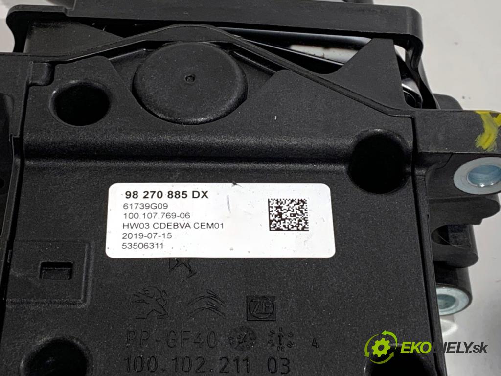 PEUGEOT 508 SW II Kombi 2019 96 kW 1.5 BlueHDi 130 1499 Kulisa 98270885DX (Rýchlostná páka (kulisa))