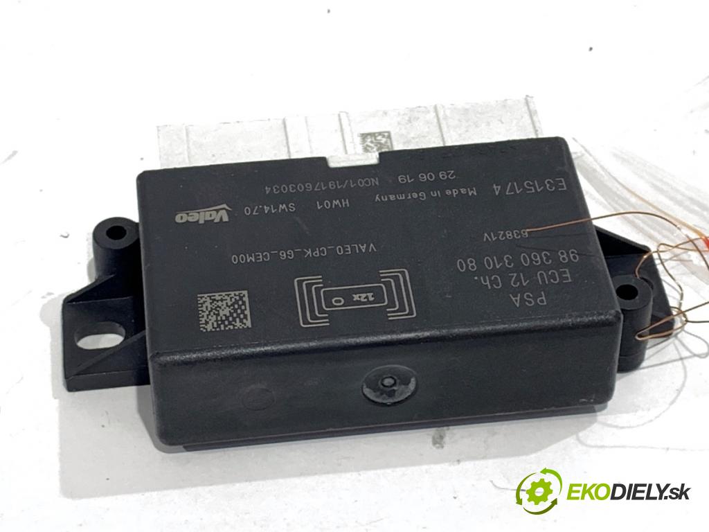 PEUGEOT 508 SW II Kombi 2019 96 kW 1.5 BlueHDi 130 1499 Modul PDC 9836031080 (Riadiaca jednotka ostatné)