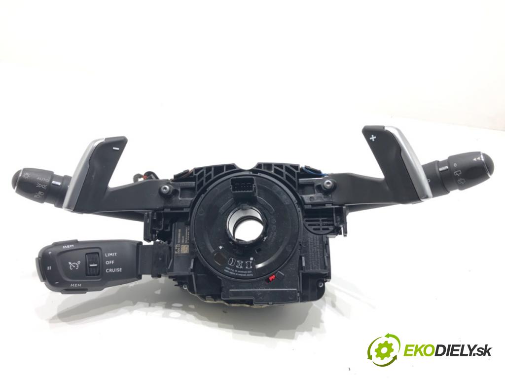 PEUGEOT 508 SW II Kombi 2019 96 kW 1.5 BlueHDi 130 1499 Prepínač kombinovaný 98312608ZD (Prepínacie páčky pod volantom)