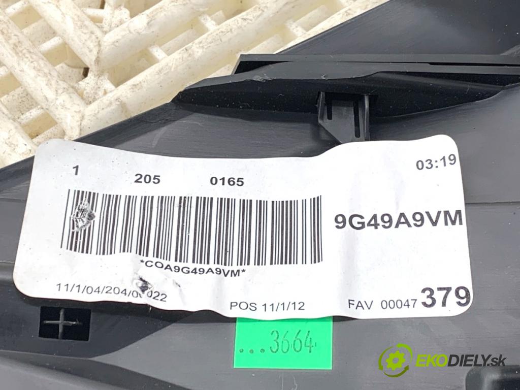 PEUGEOT 508 SW II Kombi 2019 96 kW 1.5 BlueHDi 130 1499 Tunel středový  (Středový tunel)