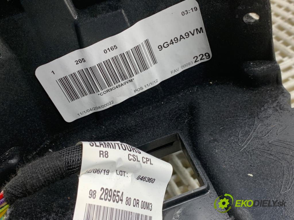 PEUGEOT 508 SW II Kombi 2019 96 kW 1.5 BlueHDi 130 1499 loketní opěrka 98164316ZD (Loketní opěrka)