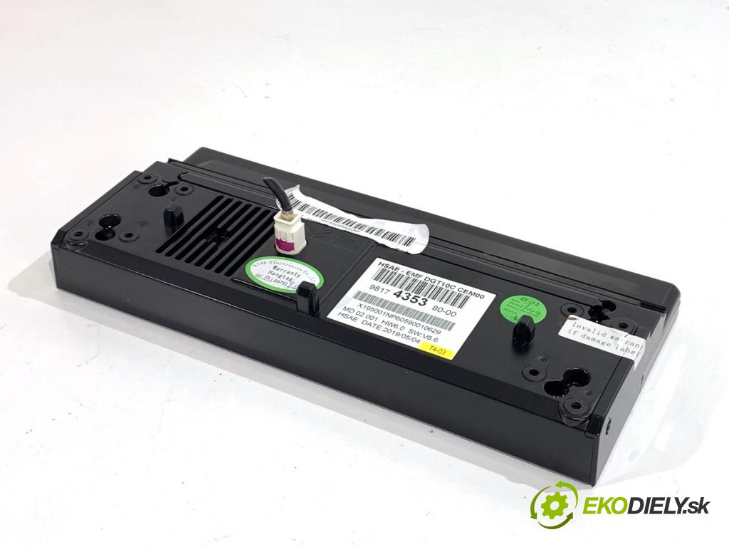 PEUGEOT 508 SW II Kombi 2019 96 kW 1.5 BlueHDi 130 1499 Dislpej 9817435380 (Prístrojová doska)