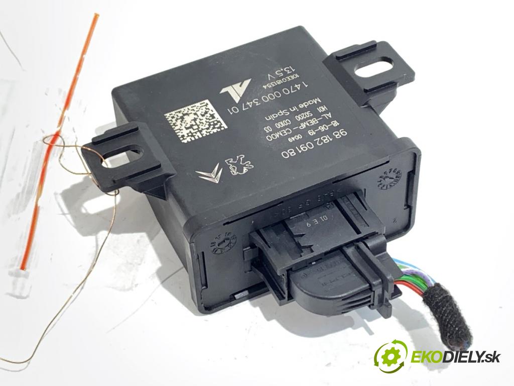 PEUGEOT 508 SW II Kombi 2019 96 kW 1.5 BlueHDi 130 1499 Modul svetiel 9818209180 (Riadiaca jednotka ostatné)