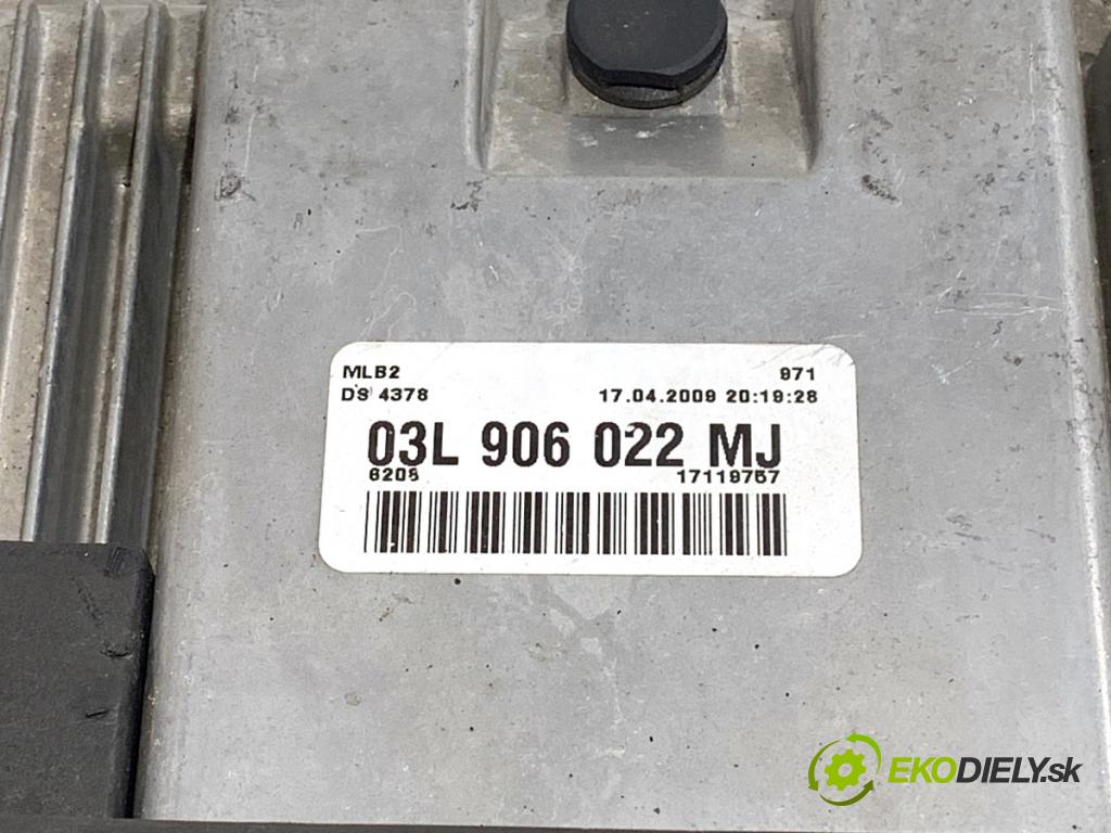 AUDI A4 B8 Kombi 2009 105 kW 2.0 TDI 1968 riadiaca jednotka Motor 03L906022MJ (Riadiaca jednotka)