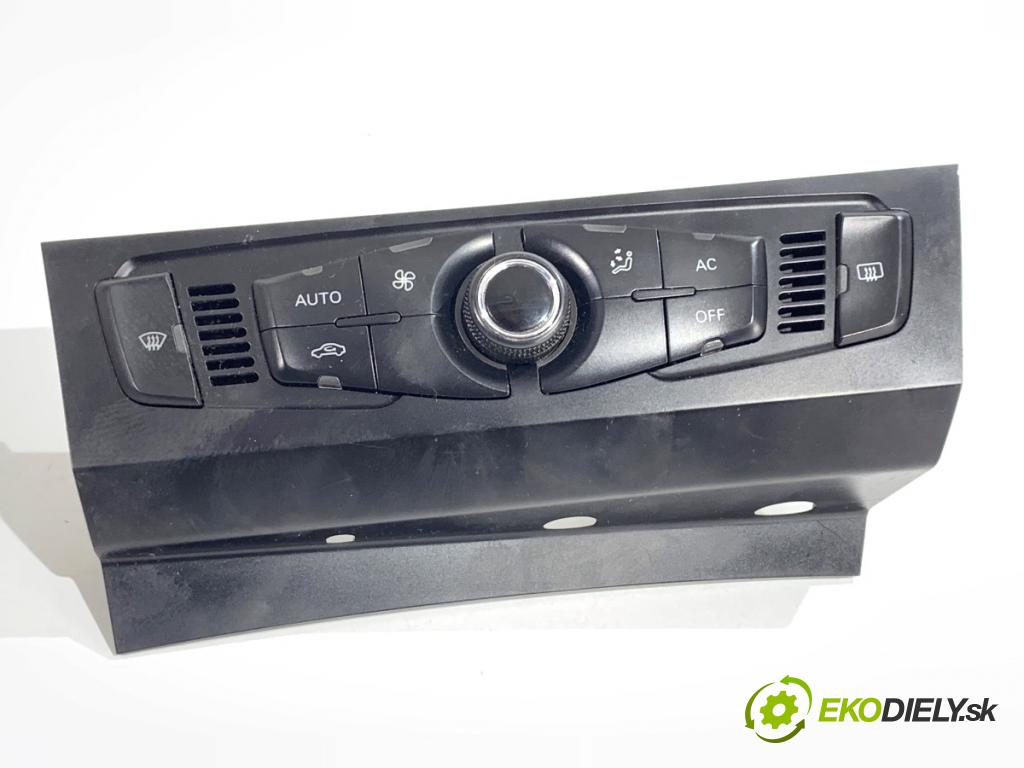 AUDI A4 B8 Kombi 2009 105 kW 2.0 TDI 1968 Panel ovládania kúrenia 8T1820043T (Prepínacie páčky pod volantom)
