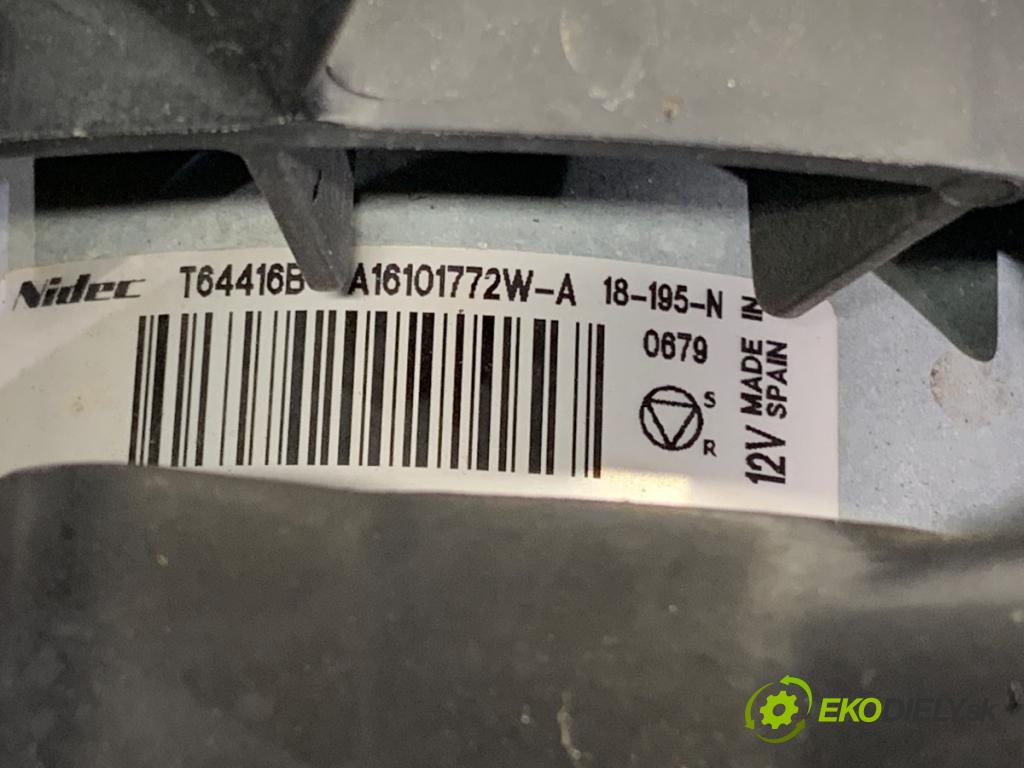 RENAULT GRAND SCENIC IV nadwozie wielkoprzestrzenne (MPV) 2018 103 kW 1.3 TCe 140 1332 Ventilátor chladiča A16101772W (Ventilátor)