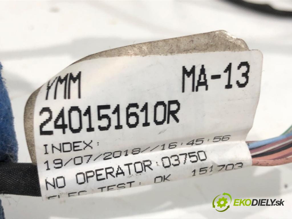 RENAULT GRAND SCENIC IV nadwozie wielkoprzestrzenne (MPV) 2018 103 kW 1.3 TCe 140 1332 káblovačka PDC zadní část 240151610R