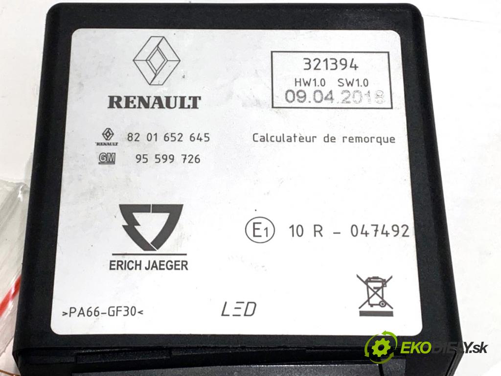 RENAULT GRAND SCENIC IV nadwozie wielkoprzestrzenne (MPV) 2018 103 kW 1.3 TCe 140 1332 Modul ťažného oka 8201652645 (Riadiaca jednotka ostatné)