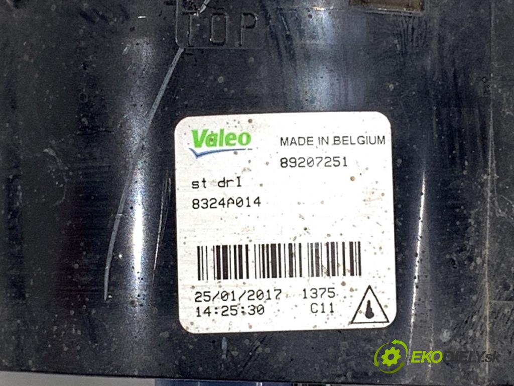 MITSUBISHI MIRAGE / SPACE STAR liftback 2018 52 kW 1.0 (A05A) 999 hmlové svetlo, hmlovka levý přední část 89207251