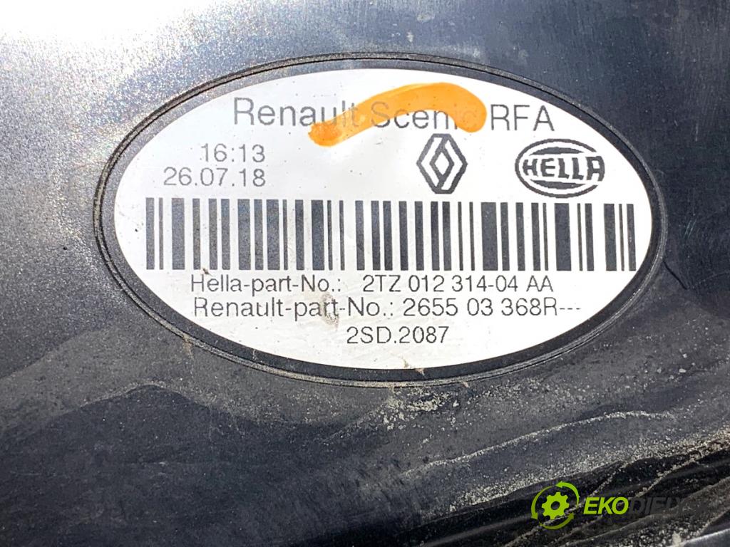 RENAULT GRAND SCENIC IV nadwozie wielkoprzestrzenne (MPV) 2018 103 kW 1.3 TCe 140 1332 Svetlo zad pravá vnútorná 265503368R (Kľučka dverí ostatné)